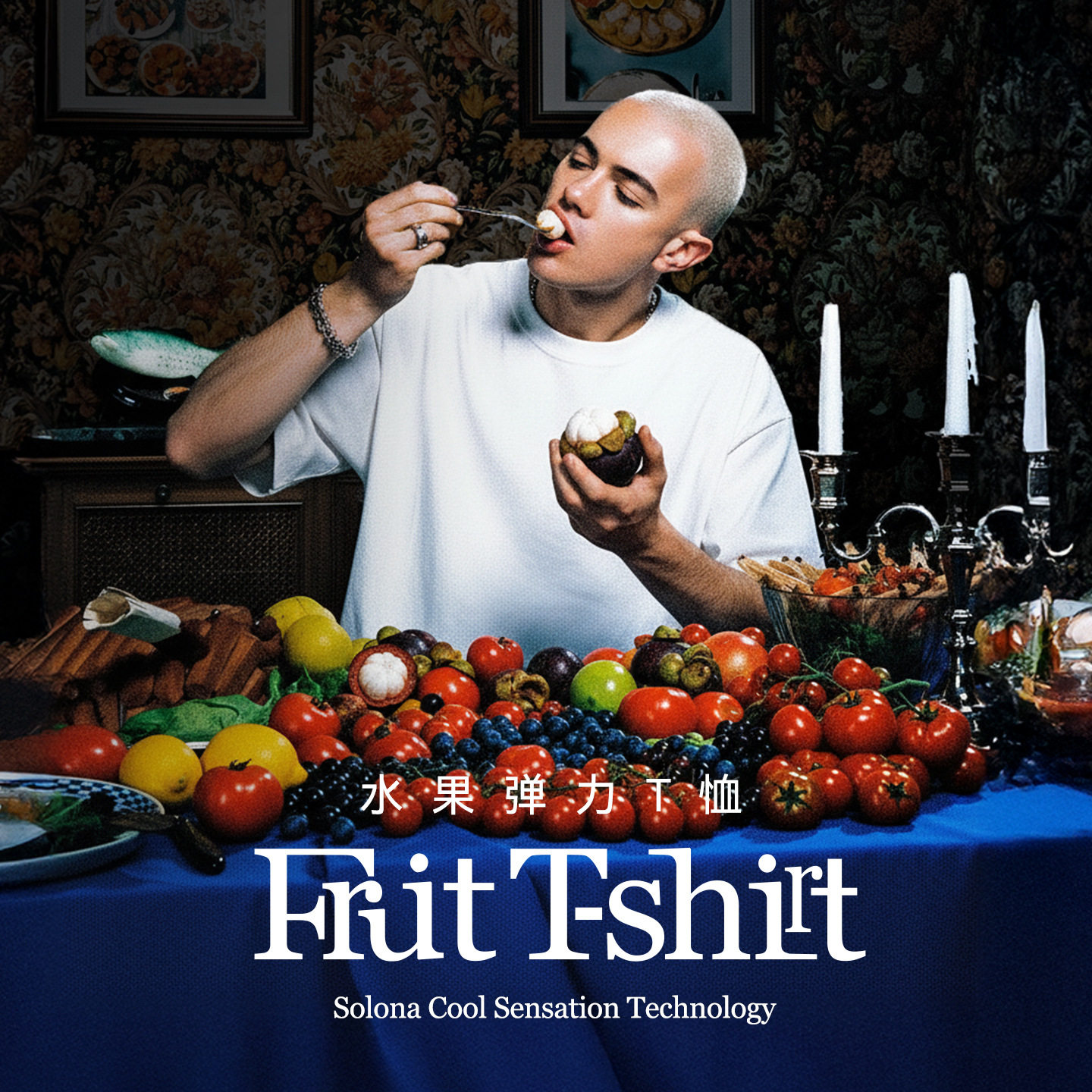 220G水果弹力T恤26夏季新品宽松纯色大码短袖男士纯棉半袖打底衫,男装,T恤,淘宝优惠券,粉丝福利购,淘宝优惠卷