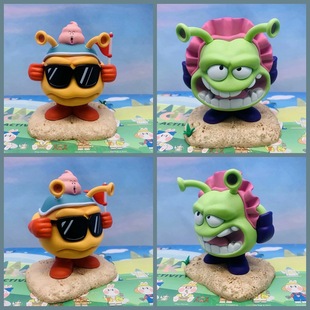 IQ博士 奔跑 企鹅村 阿拉蕾 摆件 家臣 盒装 模型手办 尼克家大王