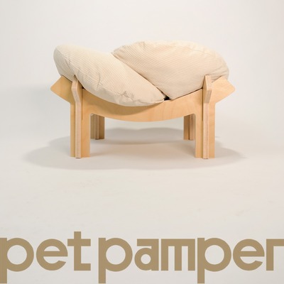 PETPAMPER花瓣宠物窝垫子猫窝小型犬窝猫床可折叠圆窝可折叠猫窝