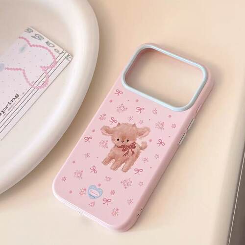 Korean Macaron Jelly Soft Phone Case Cute Floral Deer Cover 适用 iPhone 18 Pro Max 17 16 15 14