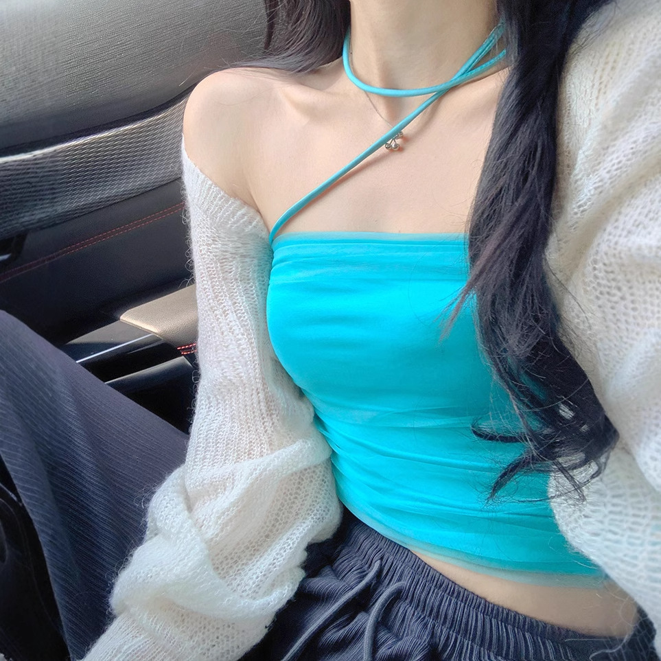 辣妹背心内搭打底衫夏季