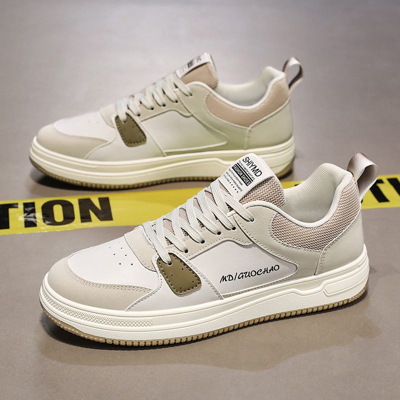 春季男鞋新款透气帆布鞋子韩版百搭小白鞋厚底运动鞋休闲鞋板鞋,流行男鞋,休闲板鞋,淘宝优惠券,粉丝福利购,淘宝优惠卷