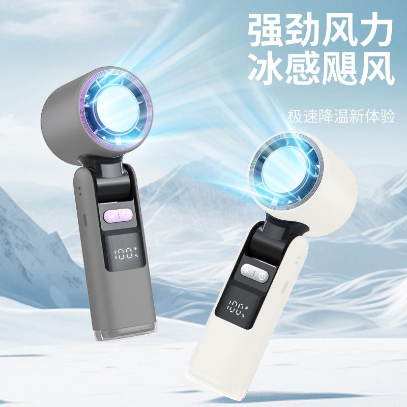 跨境亚马逊爆款100档速手持风扇usb迷你便携涡轮小风扇小电风扇