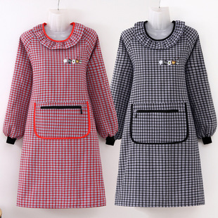 老年人爷爷奶奶外公外婆照衣罩衣棉布拉链大口袋围裙反穿衣围腰