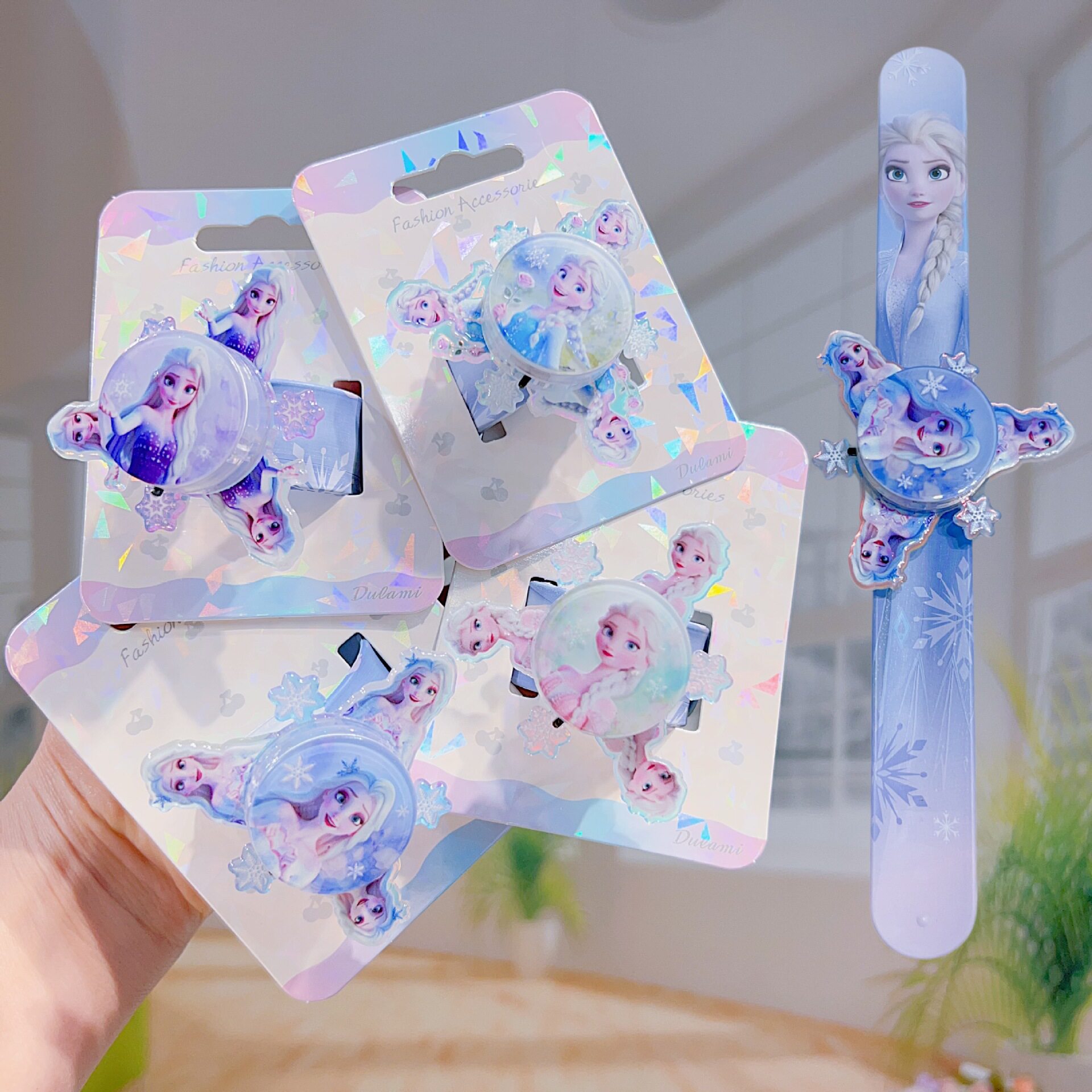 儿童啪啪圈手环冰雪奇缘卡通