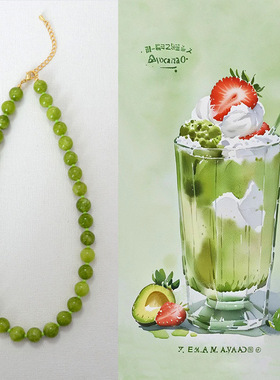 小众设计复古个性夸张项链锁骨链