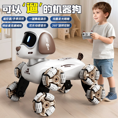 AI遥控智能机械猫狗电动儿童礼物孩女孩玩具特技感应机器人