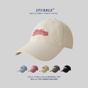 惠州市胡茬实业有限公司棒球帽韩版百搭显脸小软顶遮阳鸭舌帽子男