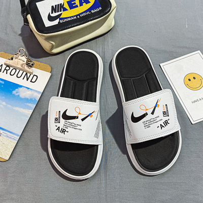 国潮外穿ins潮冠希篮球运动拖鞋夏季2025新款潮流百搭休闲凉拖