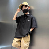 儿童装童夏装Polo衫短袖2025新款夏季中大童痞帅T恤夏款孩潮t，商品下架区，祺妙童装