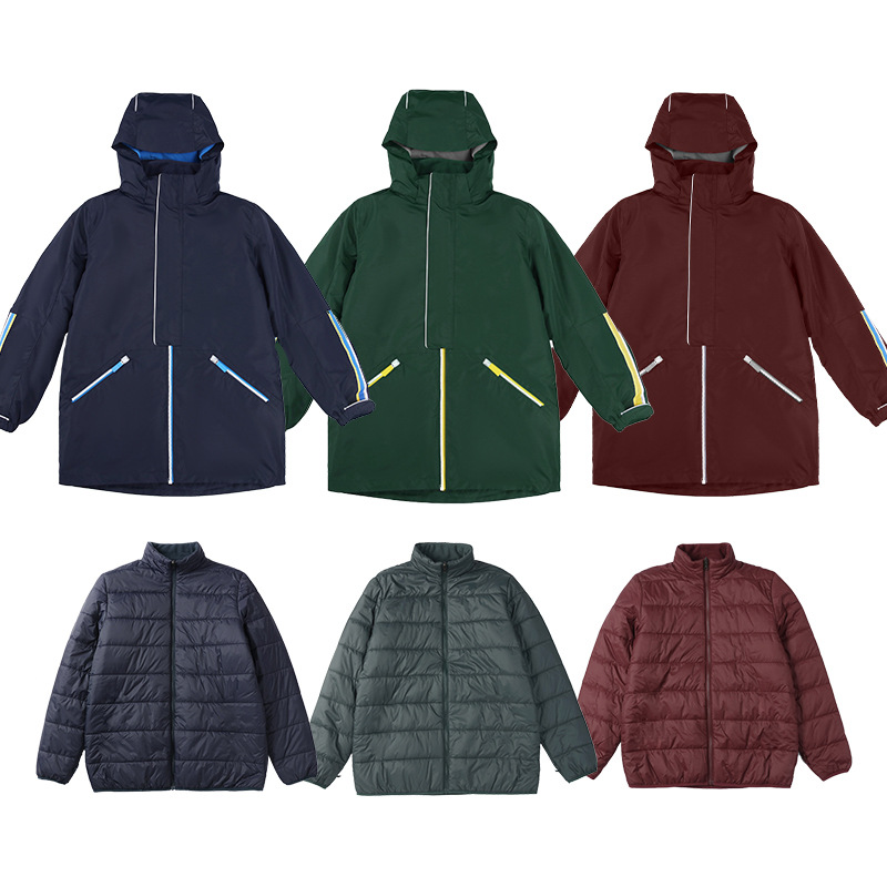 中小学生校服同款冲锋衣外套