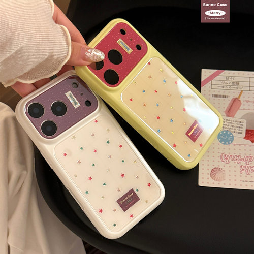 AceCase美式星星iphone17promax适用苹果16手机壳14彩鎏金13全包15个性硬
