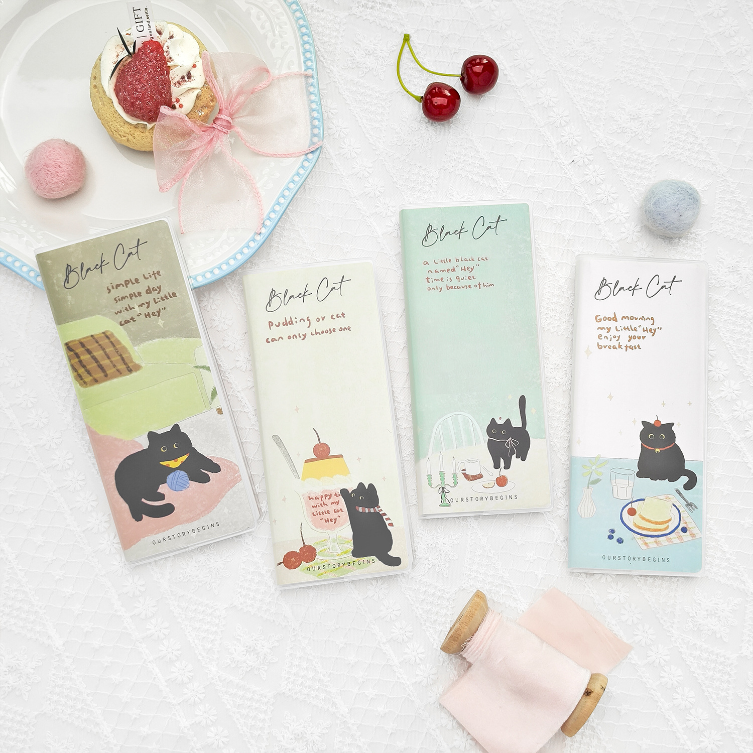 文创IP小象日记b6eva胶套本笔记本本子多巴胺手帐迷你便携