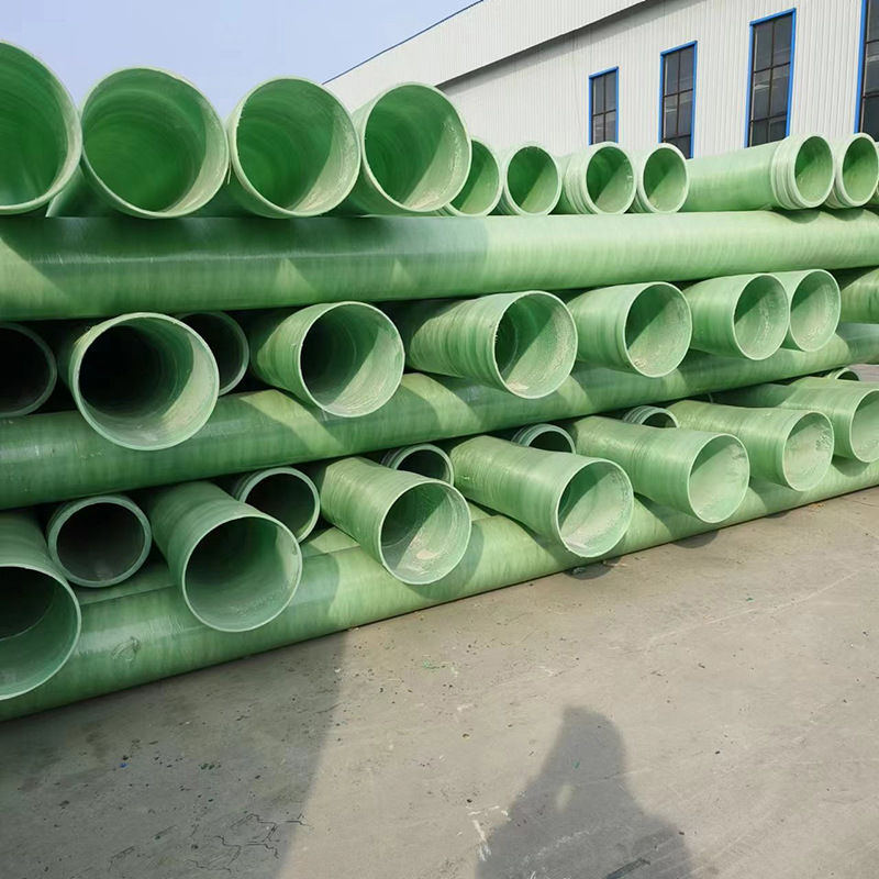 促管道 玻璃钢缠绕管道地埋式夹砂管供水排水排污管道 玻璃钢管道