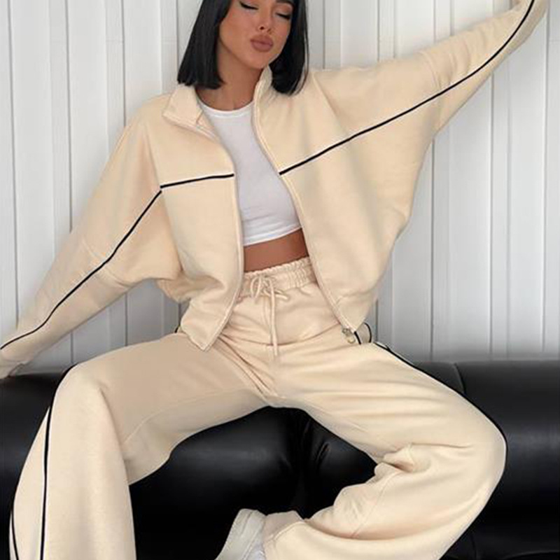 Women's casual clothing longsleeve cardigan,sweatshirt pants