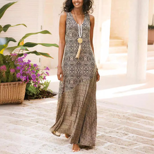 Long Dress Women Elegant Beach Party Dresses Woman 2025