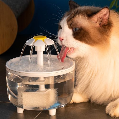 Automatic Cat Fountain Water Drinking Feeder Bowl Pet 饮水机