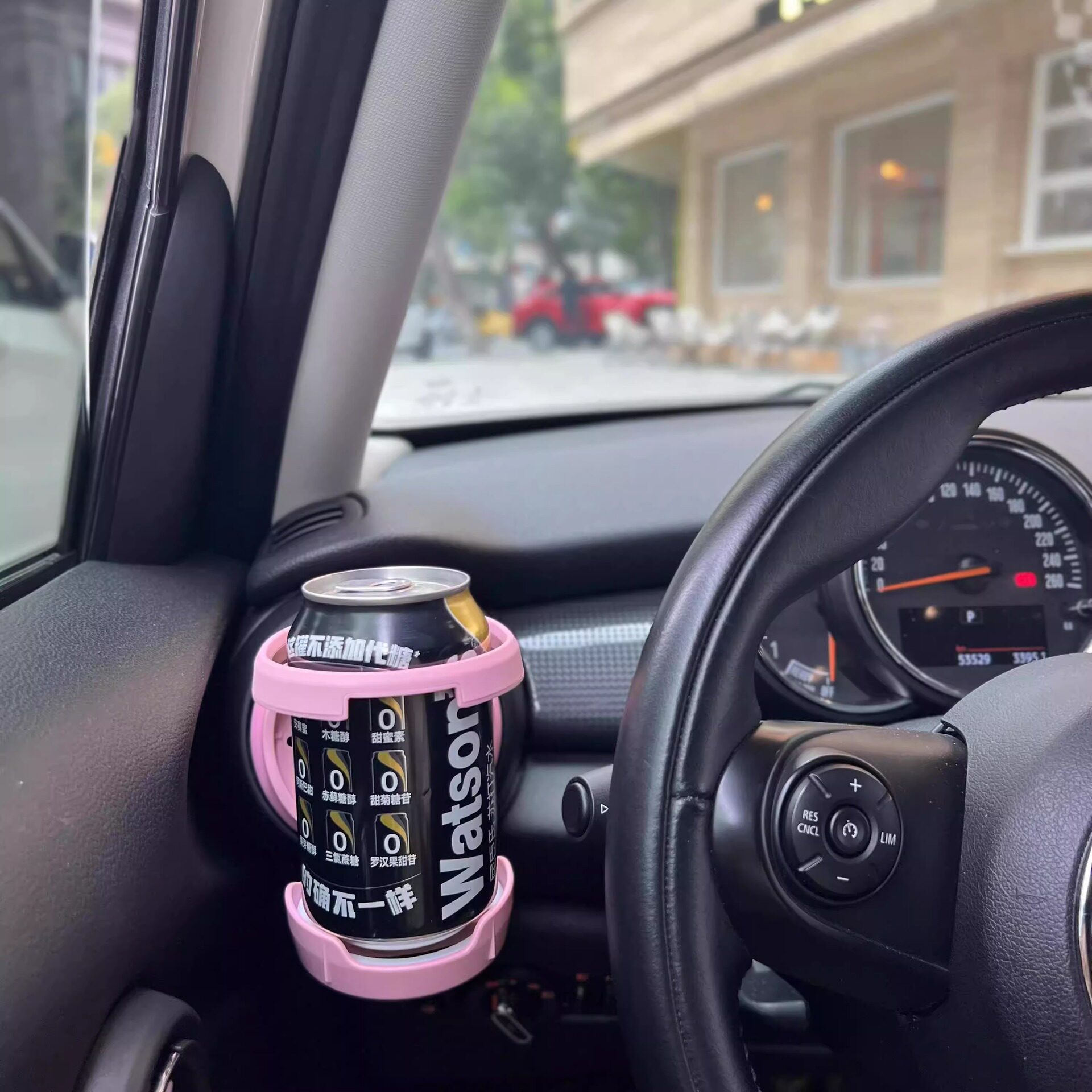 适用于马mini仪表空调出风口冷热水杯架多功能可隐藏咖啡架子