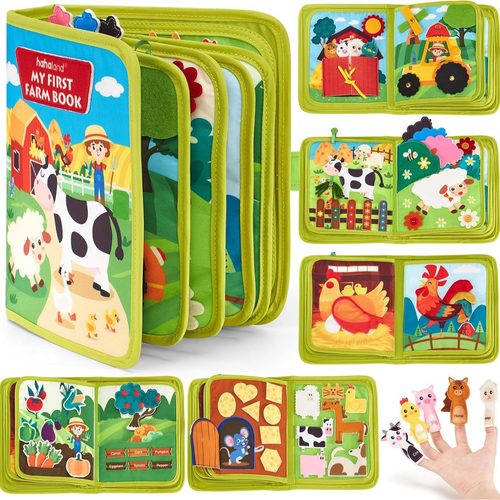Baby & Toddler Farm Animal Early Education Learning Board