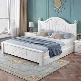 180cmx200cm双人床1米5x2米的床双人床卧室1.5米床一米二的床