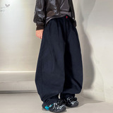 童2025年冬季新款贴标弯刀裤孩冬季户外加绒加厚保暖灯笼裤潮，童装裤子，祺儿童装