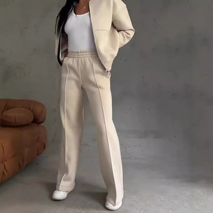 women sport suit ladies Knitted sweater 女针织衫运动2件套装