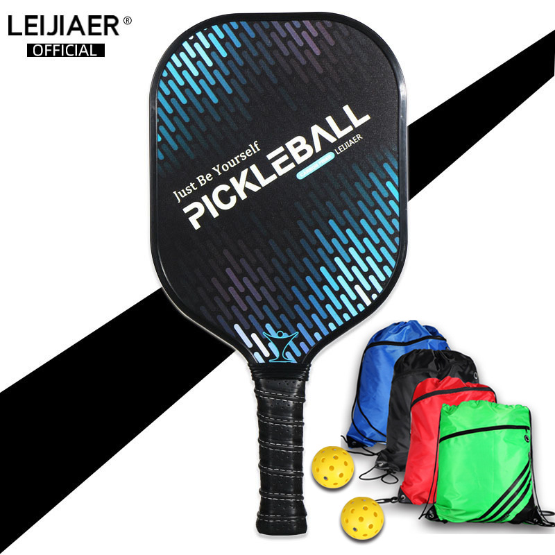 LEIJIAER碳素匹克球拍送２球+包装Pickleball Paddle时尚运动球拍