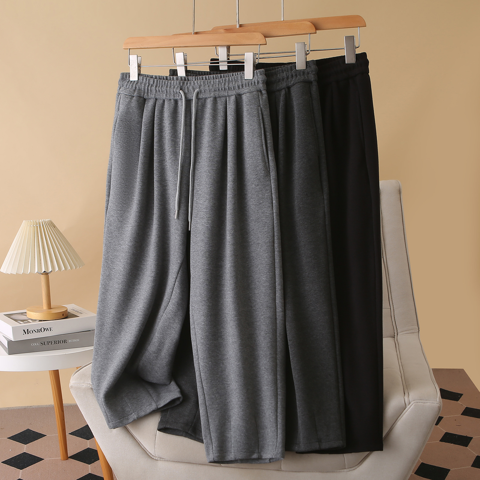 2025秋加肥加大码女装200斤胖MM南国蒂尼帝伦奴那松紧腰休闲裤041