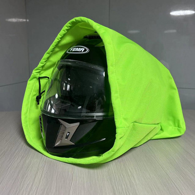 绒布透气全盔袋均码黑色灰色头盔袋防刮花不防水摩托车头盔收纳袋