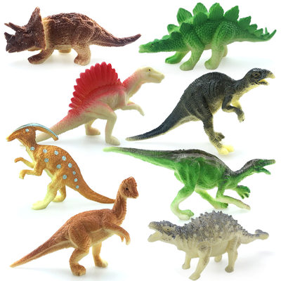 仿真恐龙模型玩具霸王龙副栉剑美甲肿头龙超逼真塑胶儿童益智玩具