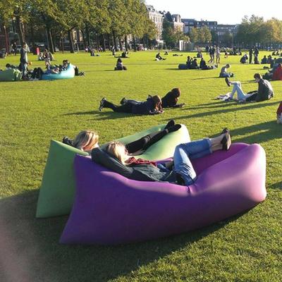 air couch lounger sofa camping sleeping pad inflatable mat