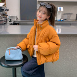 女童棉衣儿童夹棉外套2025新款冬季女孩加厚棉服洋气大童棉袄冬装，童装棉衣，祺妙童装