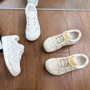 吸膜底老爹鞋女2025秋季新款歪头厚底鞋休闲运动鞋百搭鞋子女款