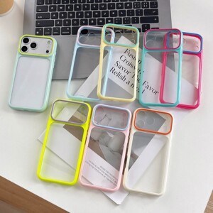 Dopamine Color Contrast Starry Sky Hard Phone Case 适用 iPhone 17 Pro 16 15 Minimal Fresh Versatile