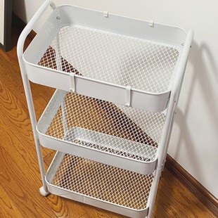 厨房置物架桌面柜子分层架零食架客厅架多层收纳架子蔬菜篮小推车