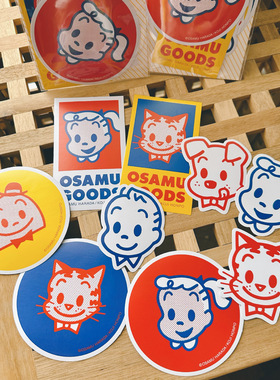 原田zhi治防水贴纸卡通手账小红书同款日系潮牌个性行李箱笔记本