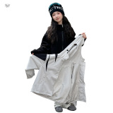 女童三合一冲锋衣2025年冬季新款韩版加厚外套户外挡风保暖夹克衫，童装外套，祺儿童装