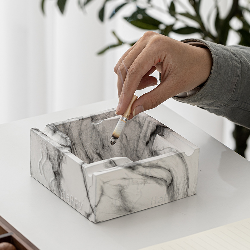 北欧风ins风烟灰缸创意灰缸家用客厅高级感轻奢酒店会所网吧高性价比高么？