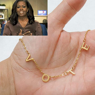 欧美跨境项链若龙饰品金钛钢