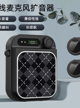 Rechargeable Voice Amplifier Bluetooth Speaker Teacher扩音器