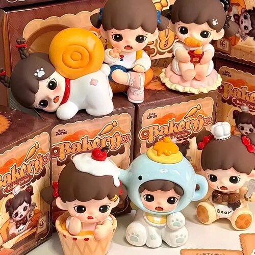 新品Zoraa妹烘焙店2mini手系列盲盒潮玩可爱公仔礼物摆件