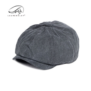 时髦帽子水洗做旧棉质贝雷帽英伦复古报童帽八角特务帽画家帽女