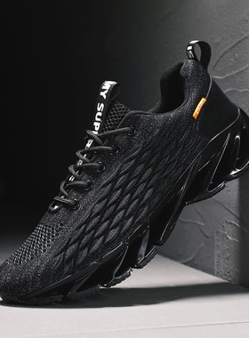 网布运动鞋刀锋跑步鞋 Sports Running Shoes for Men Sneakers