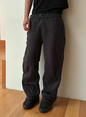 欧美外贸跨境弹力绑绳卫裤休闲长裤街嘻哈说唱街头穿搭y2k