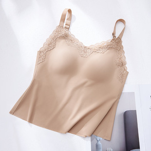 内衣女D8027 背心免穿文胸一体式 千品nai美厂货直销剪吊牌 捡漏
