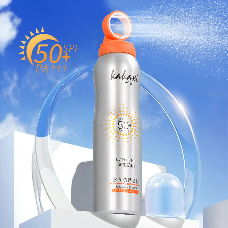 SPF50+小光圈防晒喷雾全身通用水润清爽防紫外线防水防汗女可用瓶