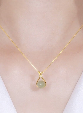 钛钢项链不掉色项链气质感锁骨链