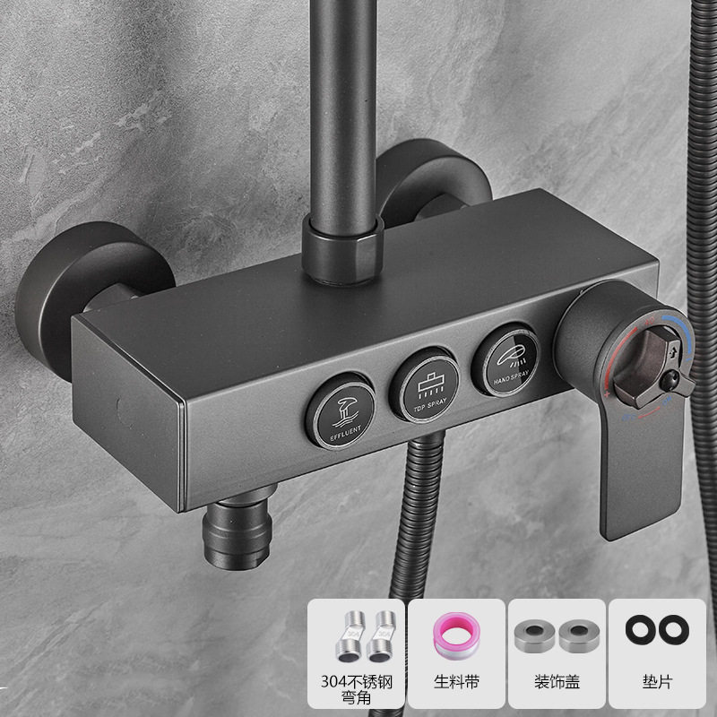 浴室不锈钢恒温混水阀