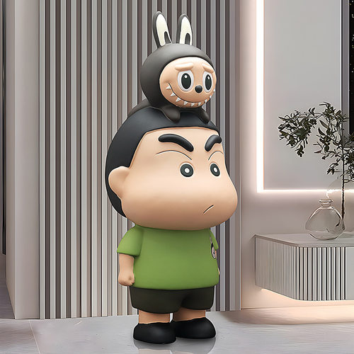 蜡笔小新落地摆件晋益