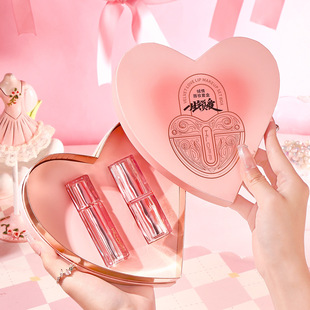 送小女生女朋友同学生日礼物闺蜜情人唇釉口红彩妆礼盒套盒套装女